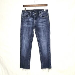 Kut From the Kloth Straight Leg Jeans. Medium Wash Blue, 6